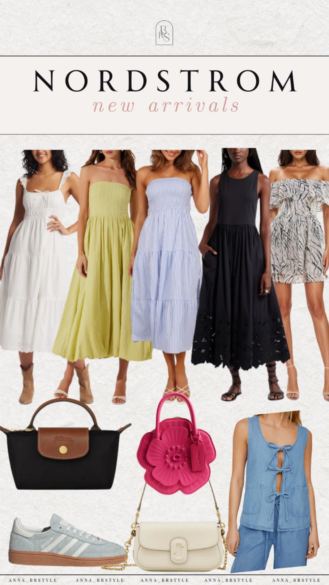 Nordstrom new arrivals, coach bag, summer fashion, summer dress, midi dress, maxi dress, denim top 

#LTKFindsUnder100 #LTKFindsUnder50