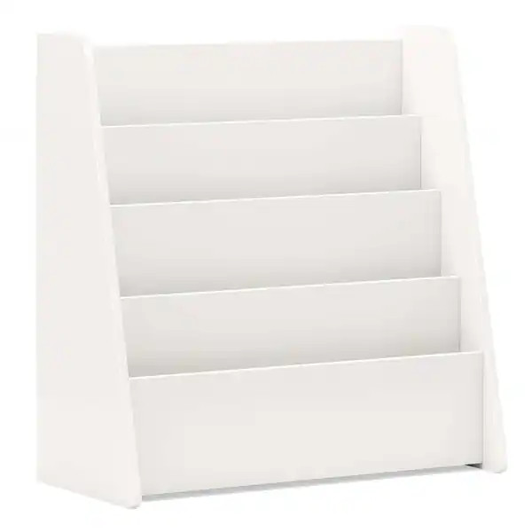 Costway 4-tier Kids Wooden Bookshelf Toddlers Book Rack with Deep - See Details - Bed Bath & Beyo... | Bed Bath & Beyond