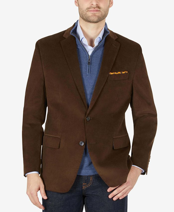 Lauren Ralph Lauren Men's Classic-Fit Ultraflex Corduroy Sport Coat & Reviews - Blazers & Sport C... | Macys (US)