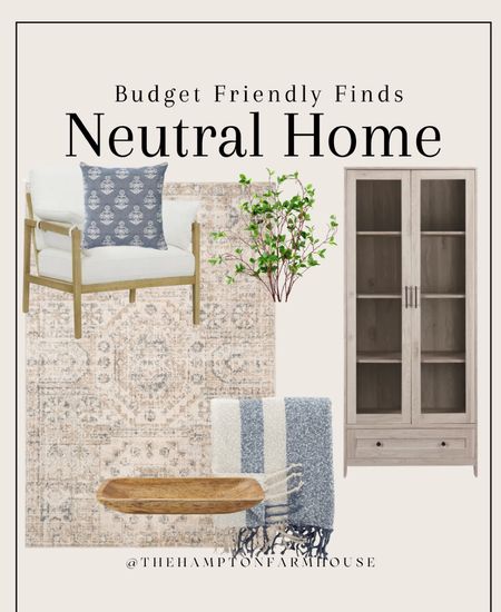 Neutral home decor finds on a budget!

#LTKfamily #LTKstyletip #LTKhome