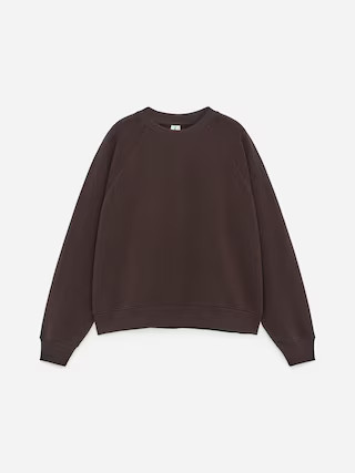 Terry Sweatshirt – Dark Brown – Women – ARKET GB | Arket UK