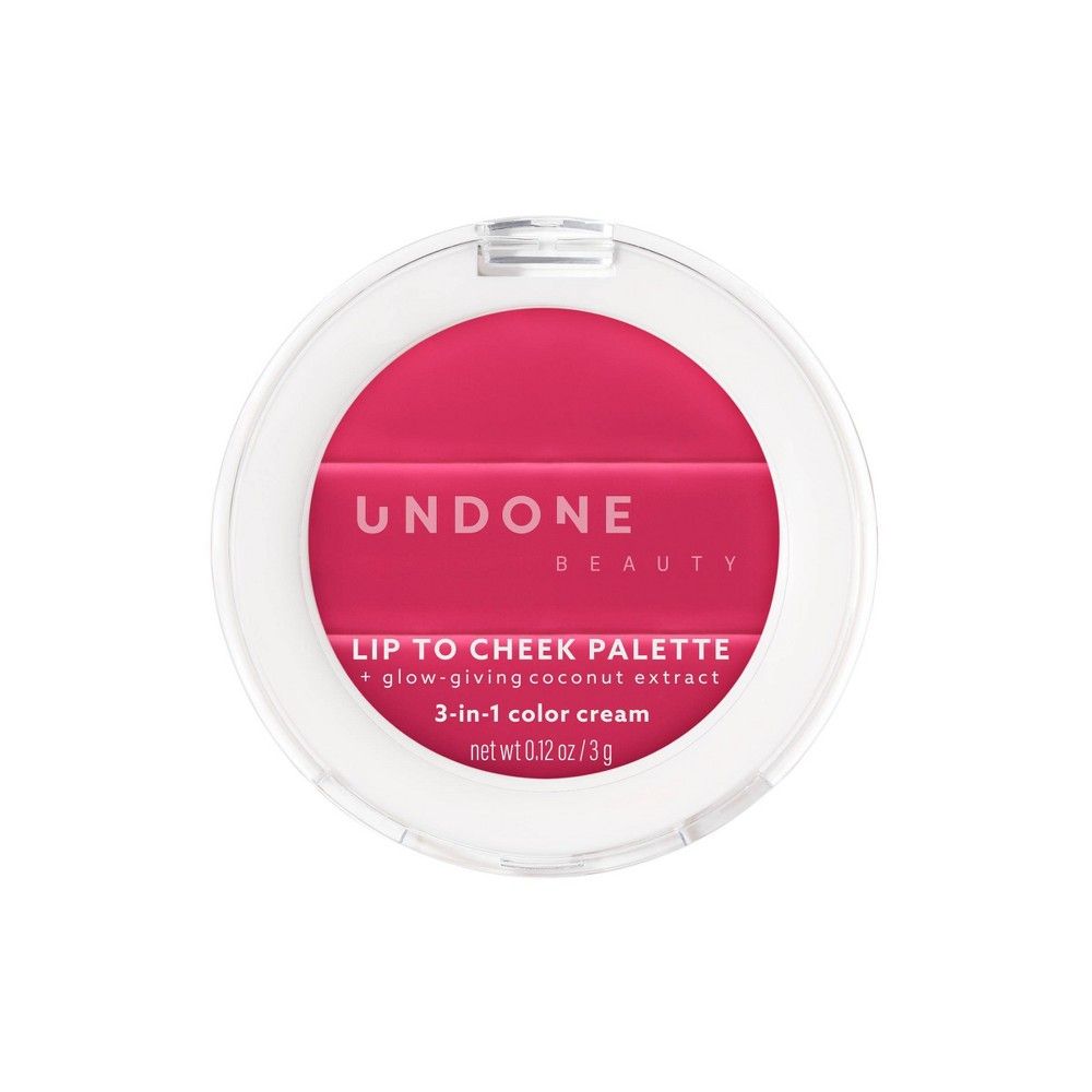 UNDONE BEAUTY Lip to Cheek 3-in-1 Cream Tint Lip Makeup - - 0.12oz | Target