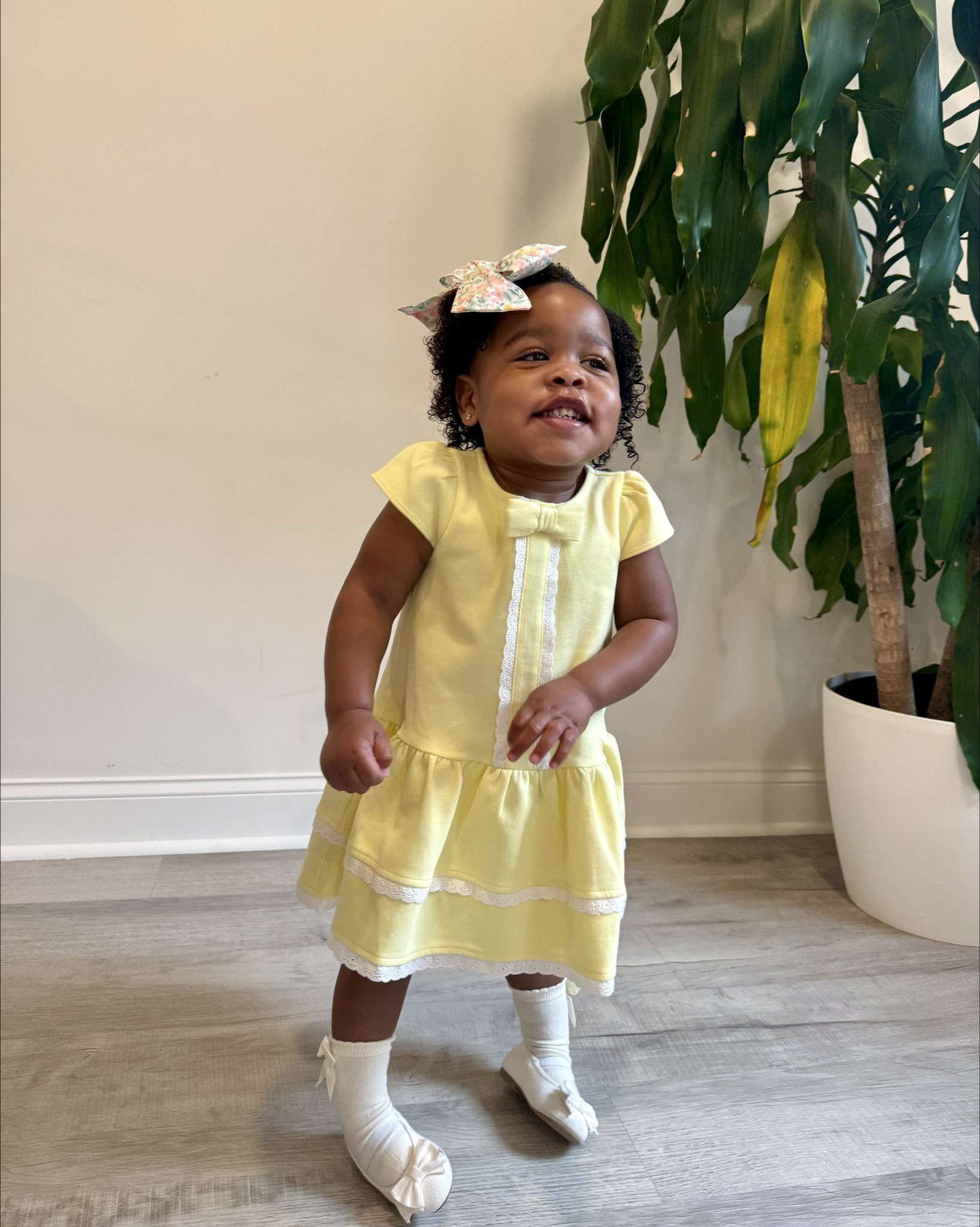 The perfect spring dress for all the Easter festivities! This beauty is currently on sale at Janie and Jack - babygirl is wearing a 2T. 

#LTKmomlife #LTKKids #LTKBaby