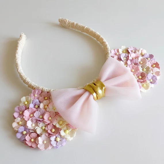 Minnie Mouse Ears Adult Minnie Ears Women Headband Mouse - Etsy | Etsy (US)