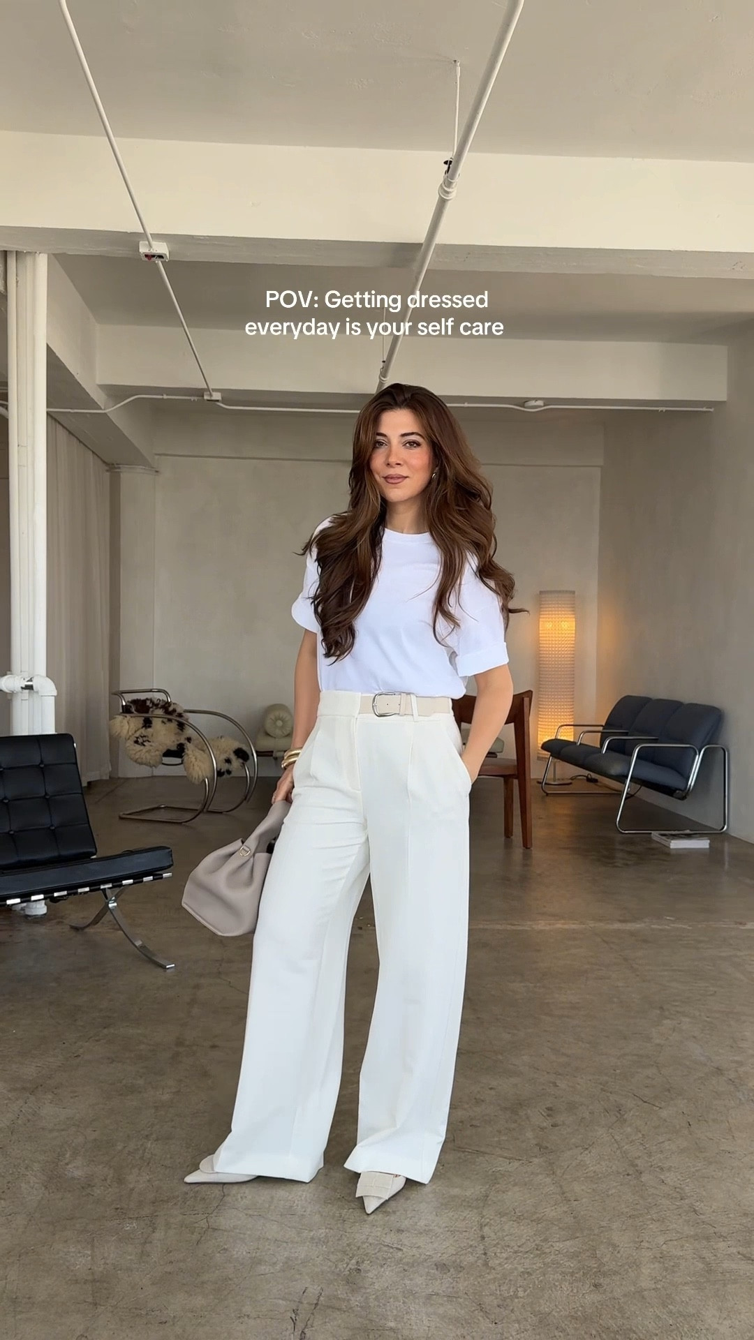 Love an all white look for summer ✨ wearing a size 6 in pants and medium in tee ✨

#LTKSeasonal #LTKWorkwear #LTKStyleTip