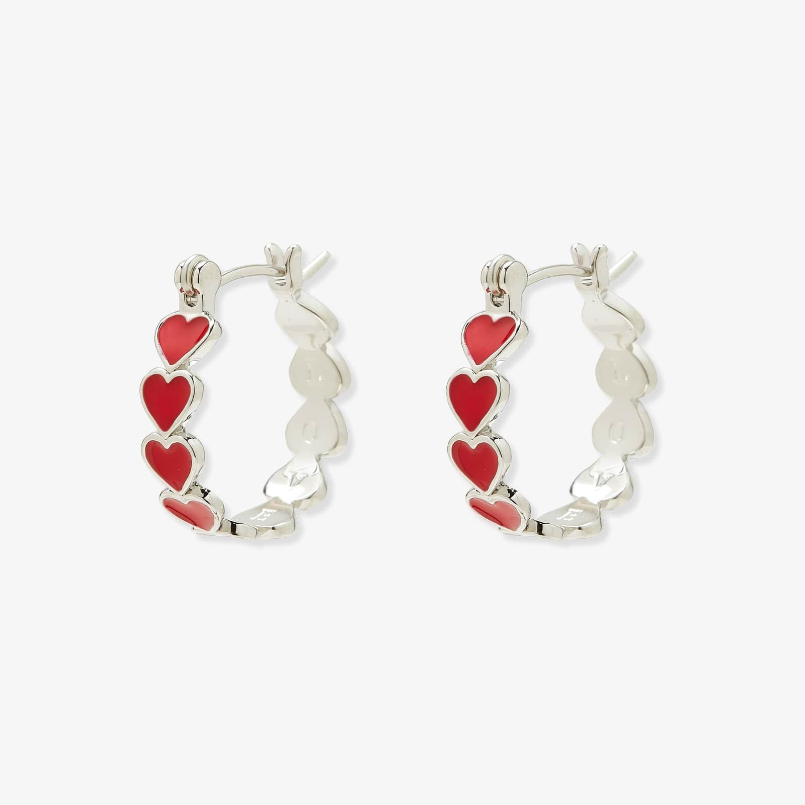 Love Hearts Hoop Earrings | Pura Vida Bracelets