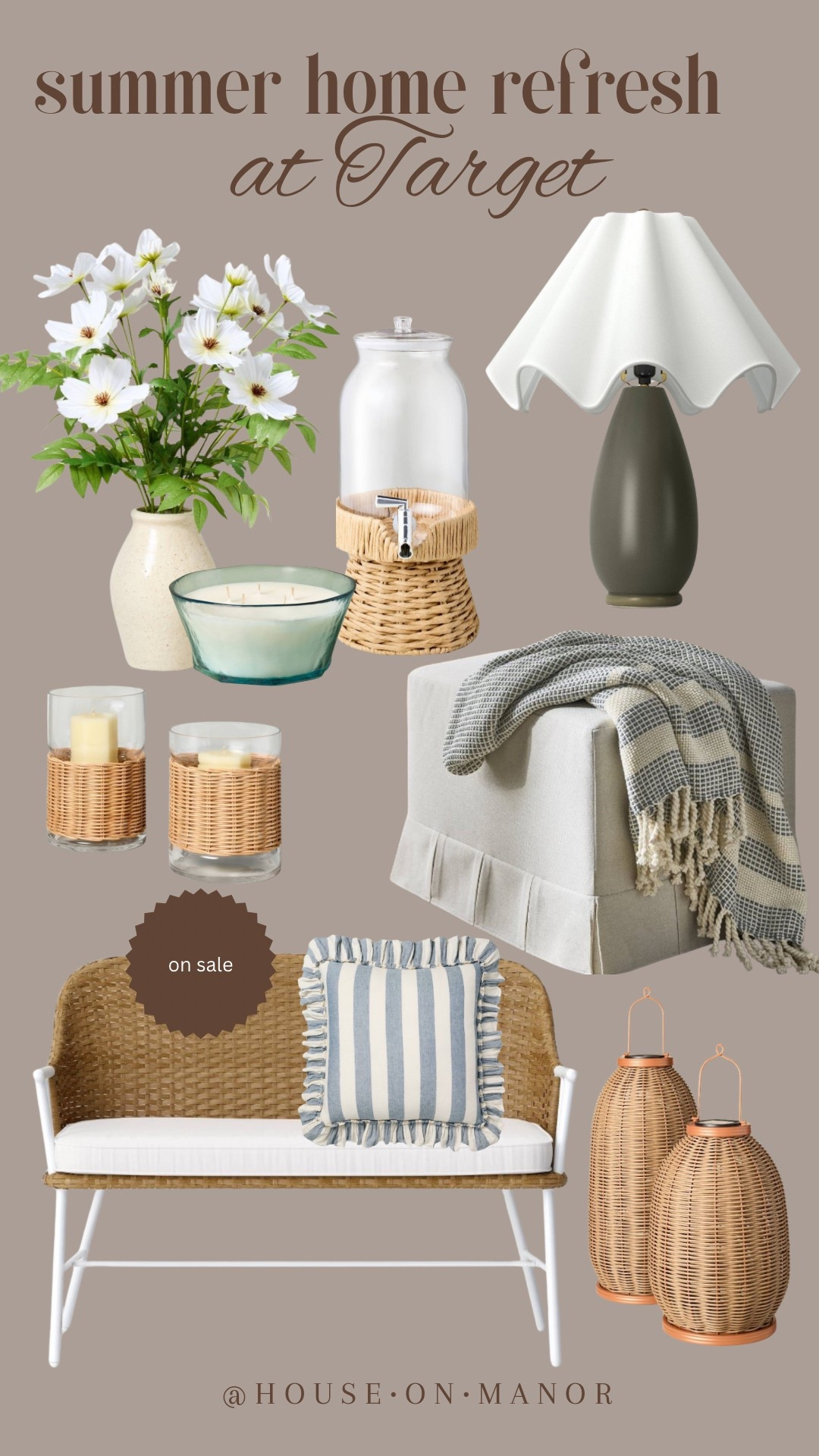 Summer home refresh finds at Target!

#LTKHome #LTKStyleTip #LTKSeasonal