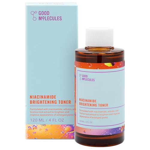 Good Molecules Niacinamide Brightening Toner - Facial Toner with Niacinamide, Vitamin C and Arbutin for Even Tone, Enlarged Pores - Skincare for Face | Amazon (US)