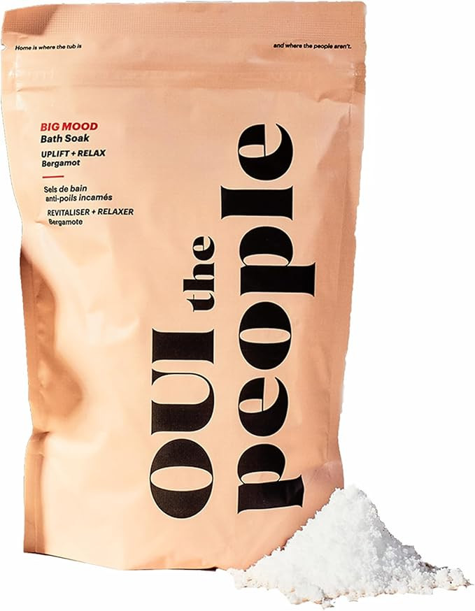 OUI the People Big Mood Bath Soak - with Detoxifying Magnesium, Potassium, and Calcium Blend - 16... | Amazon (US)