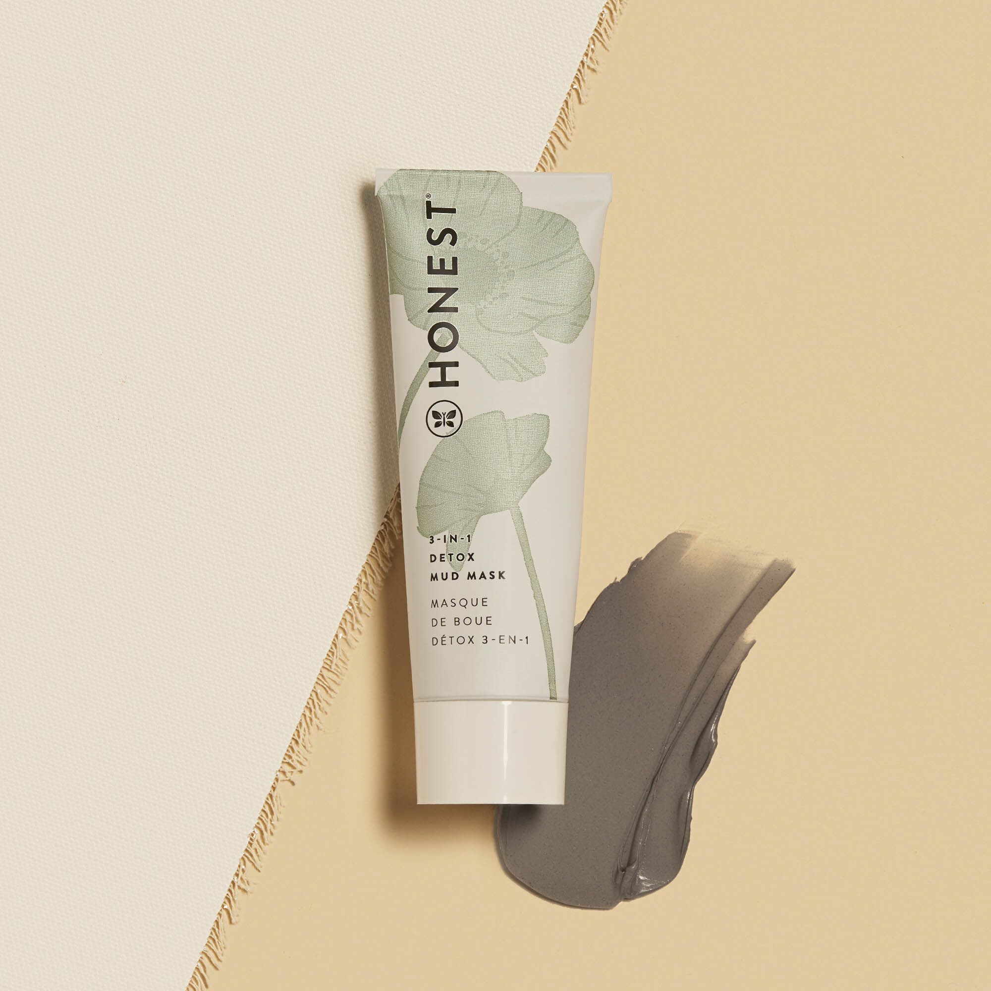 3-in-1 Detox Mud Face Mask with Activated Charcoal | Honest | The Honest Company