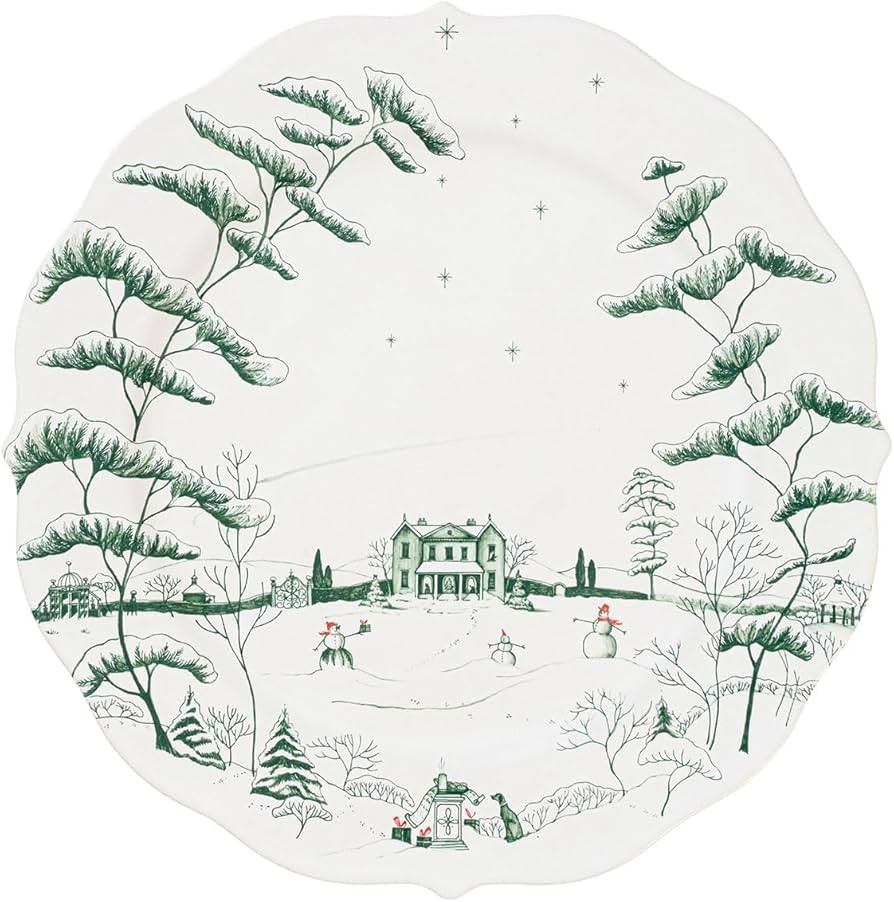 Juliska Country Estate Winter Frolic Charger - Evergreen | Amazon (US)