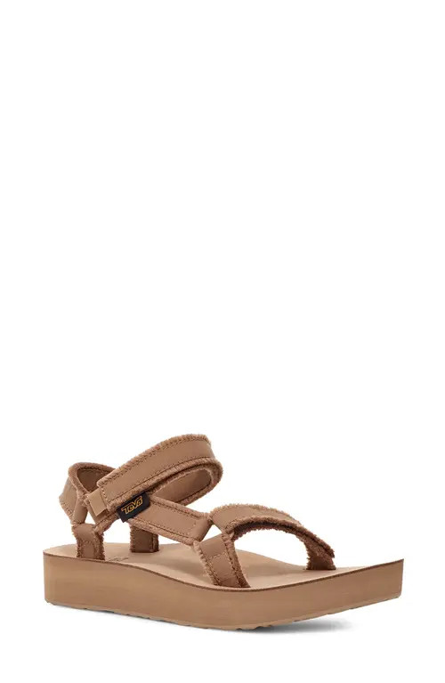 Teva Midform Universal Canvas Sandal in Tigers Eye at Nordstrom, Size 6 | Nordstrom