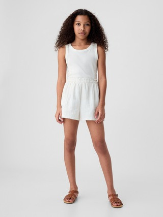 Kids Crinkle Gauze Shorts | Gap (US)