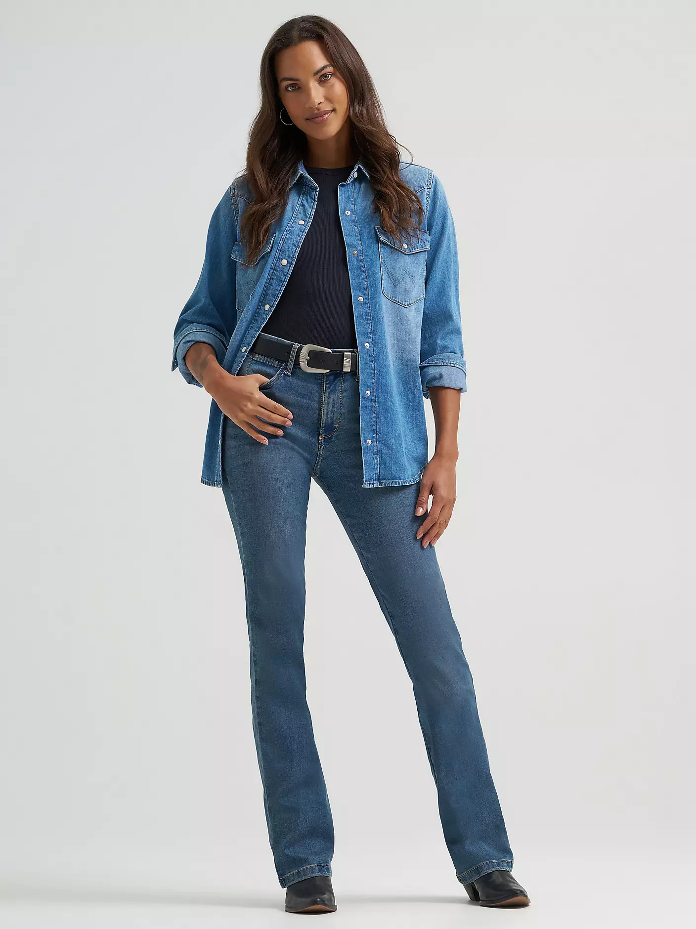 Women's Wrangler Bespoke High Rise Bootcut Jean | Wrangler