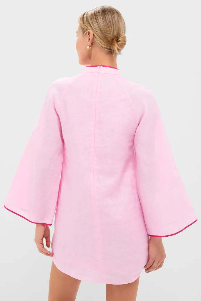 Pink Seashell Oceana Mini Dress | Tuckernuck (US)
