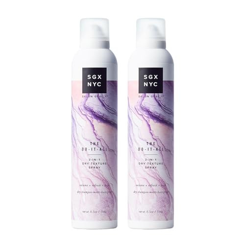 SGX NYC The Do It All 3-in-1 Dry Texture Spray - Versatile Dry Shampoo and Hairspray for Refreshed Hair - Dry Texture Spray for Hair Volume - 2 pc | Amazon (US)