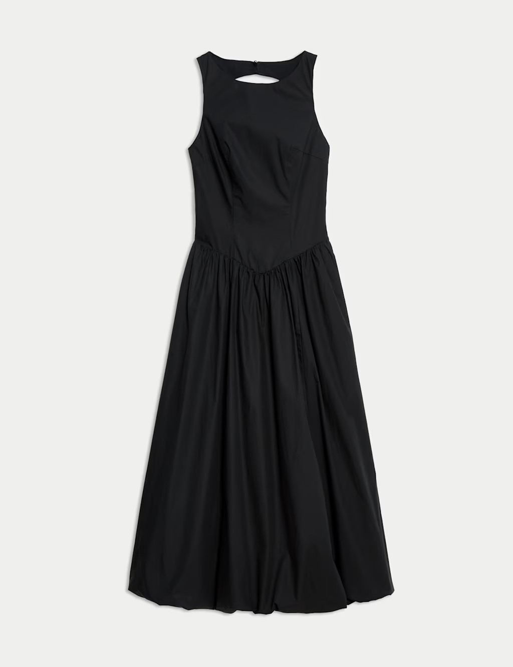 Pure Cotton Bubble Hem Midaxi Dress | Marks & Spencer (UK)