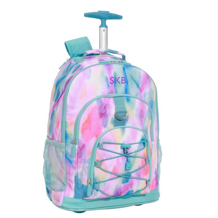 Gear-Up Rainbow Watercolor Recycled Tie-Dye Backpack | Pottery Barn Teen