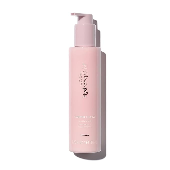 HydroPeptide Cashmere Cleanse, Facial Rose Milk, Clean & Balance Skin's Natural Oils, 6.76 Ounce | Amazon (US)