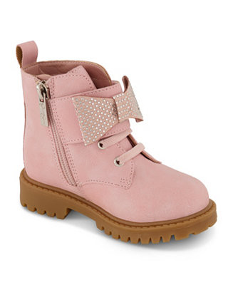 Jessica Simpson Toddler Girls Daria Bow Ankle Boots - Macy's | Macy's