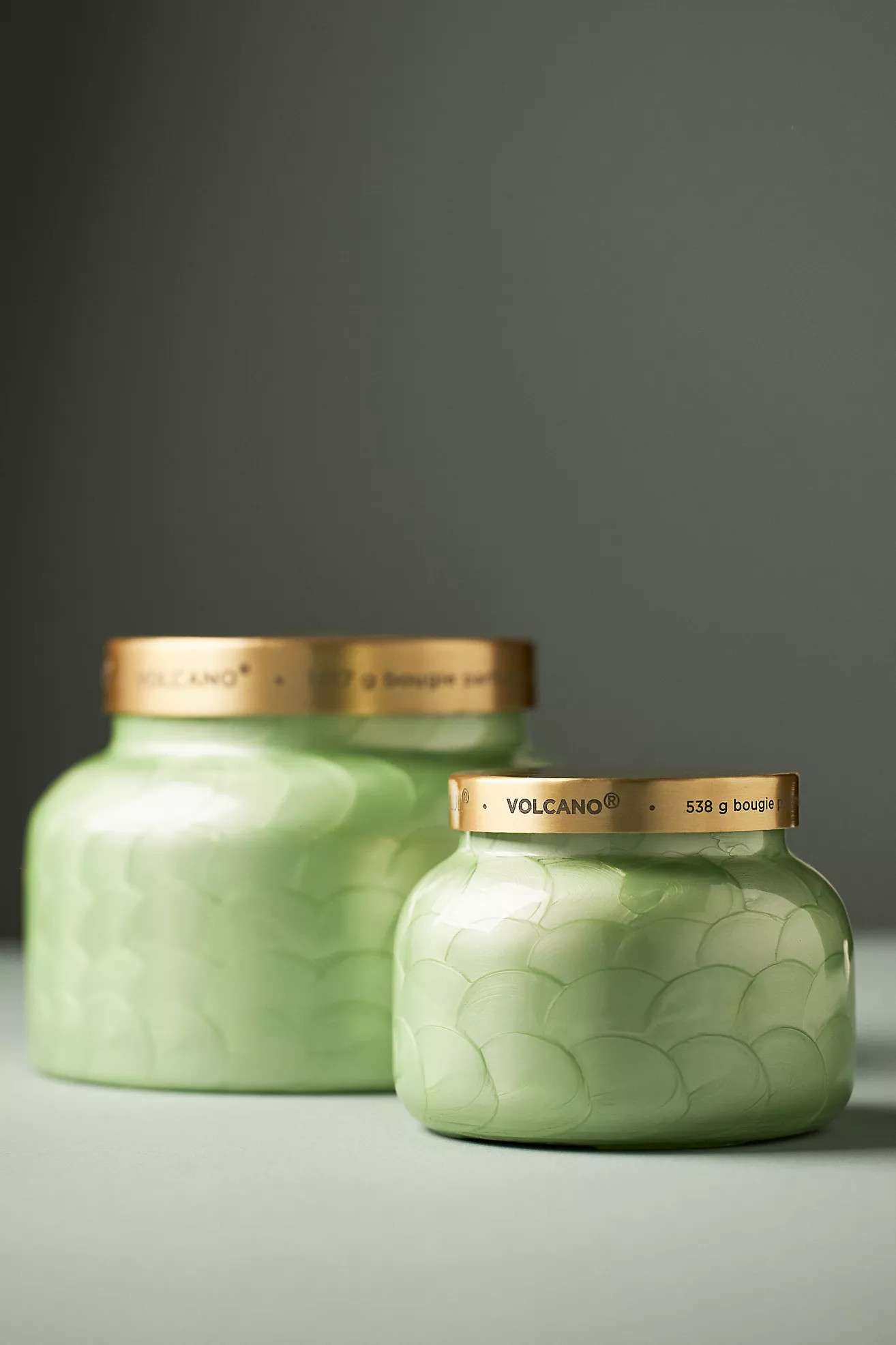 Capri Blue Volcano Green Capiz Jar Candle | Anthropologie (US)