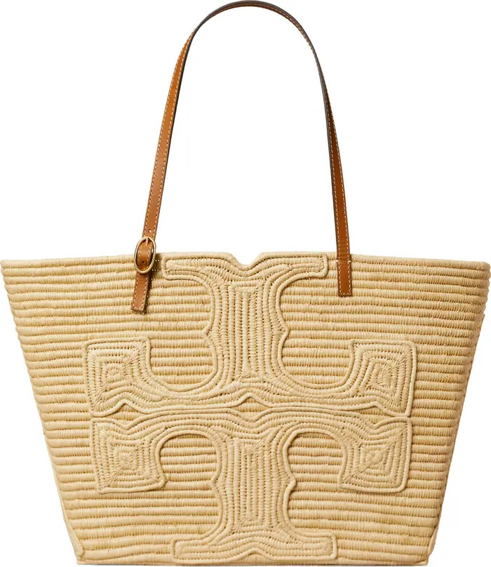 Large Ella Structure Straw Tote | Nordstrom
