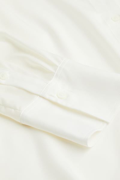 V-neck Blouse - Cream - Ladies | H&M US | H&M (US + CA)
