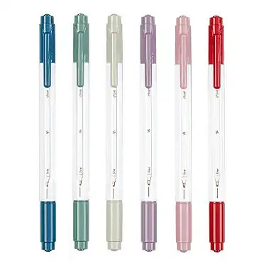 Earth Dual-Tip Markers 6-Pack | Erin Condren | Erin Condren