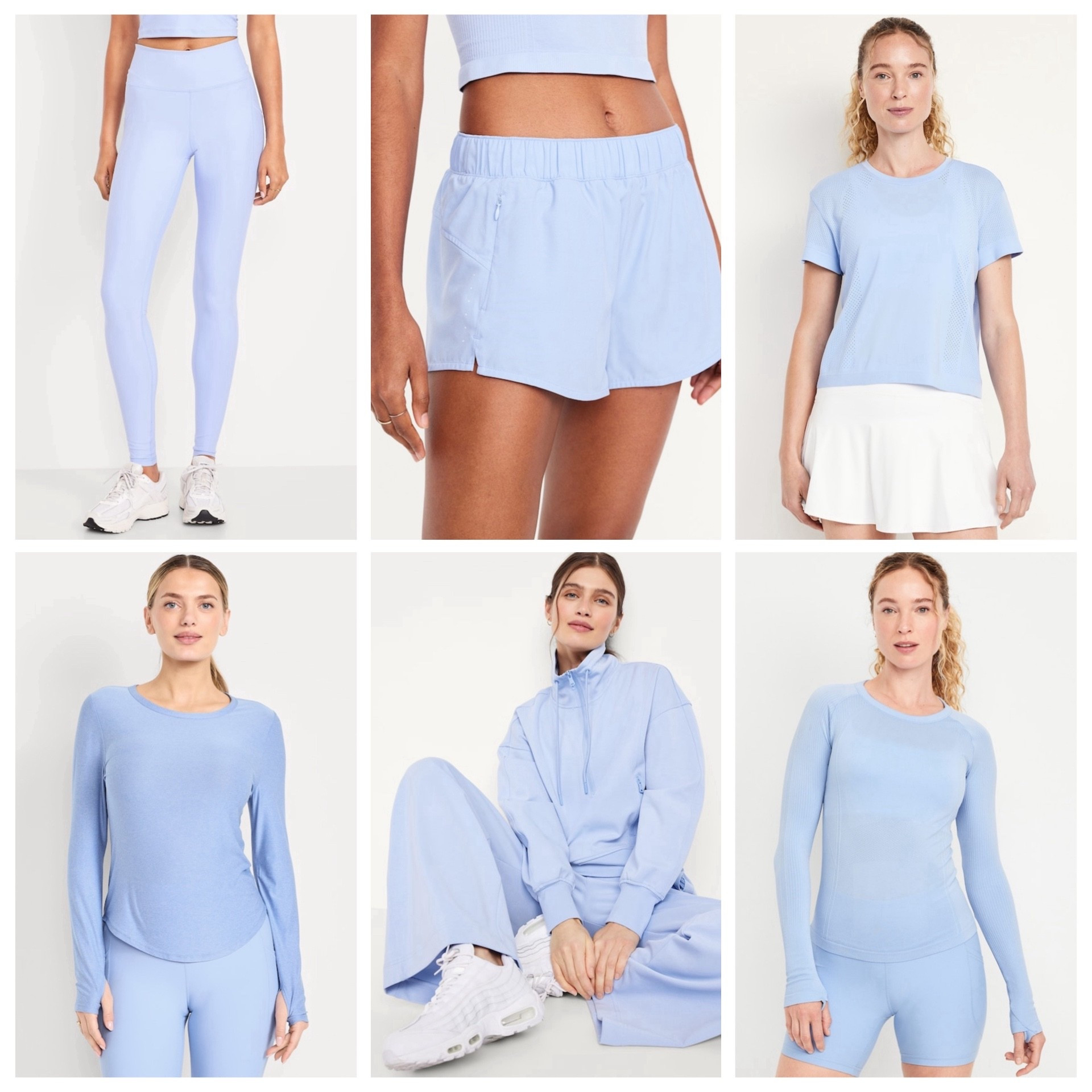 Old Navy’s Peri Heir works best for Light 🌷, Light ☀️, and Cool ☀️.  Can also work for Soft ☀️ when the material is softer giving it a more muted look.

#LTKActive #LTKFindsUnder50 #LTKSaleAlert