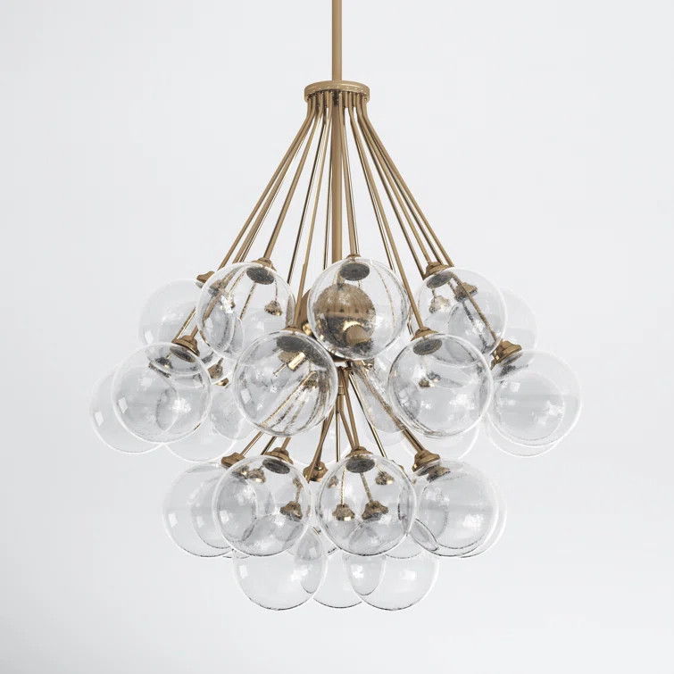 Logan 3 - Light Dimmable Sphere Chandelier | Wayfair North America