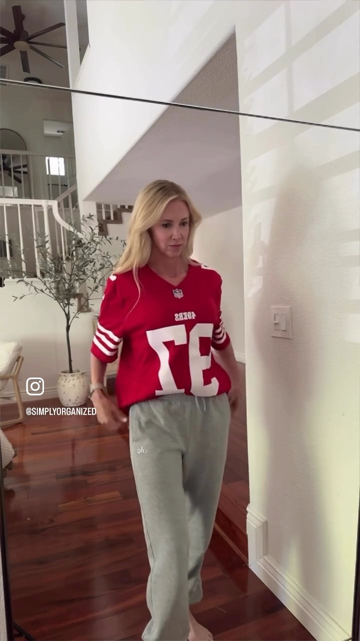 Just doing a little *seasonal* closet organizing … gotta make sure they still fit, you know? 😉😉

I love my Bosa sweatshirts. Etsy has great vendors who can make you something cute for gameday!

#LTKSeasonal