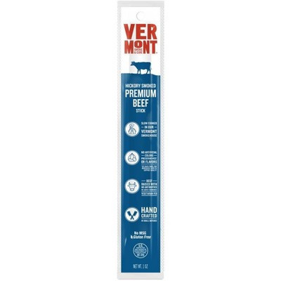 Vermont Smoke & Cure Premium Beef Single Meat Stick - 1oz | Target