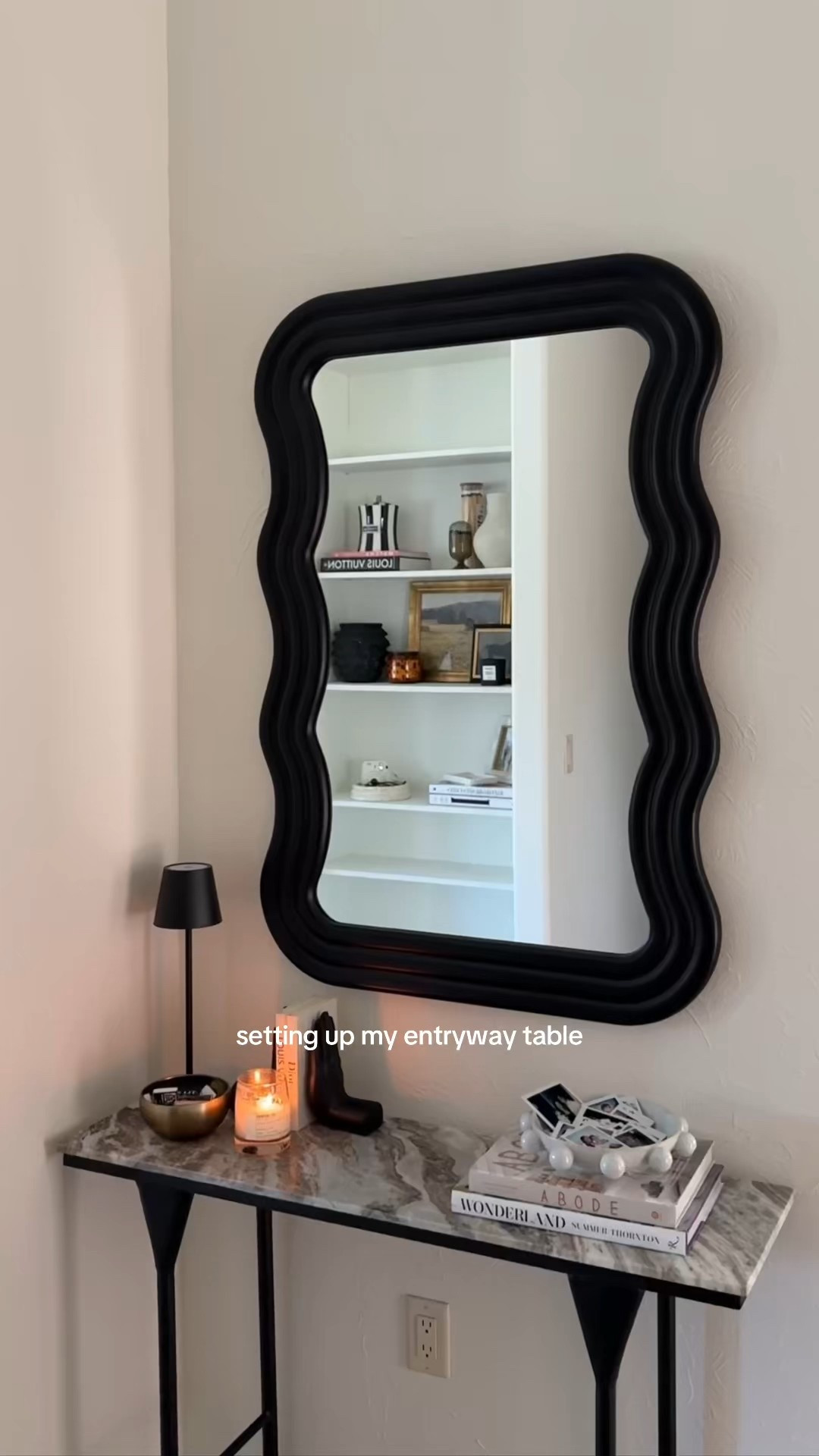 Marble console table + decor 

#LTKHome #LTKSaleAlert #LTKSeasonal