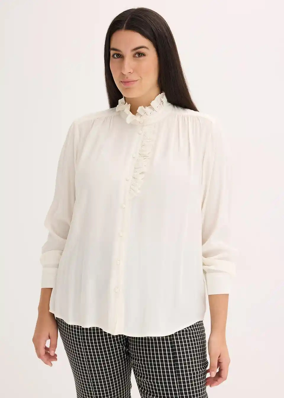 Bluse aus luftigem Crêpe | Bonprix DE