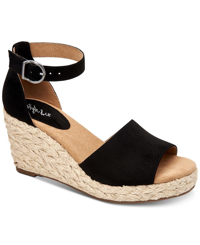 Seleeney Wedge Sandals, Created for Macy's | Macys (US)