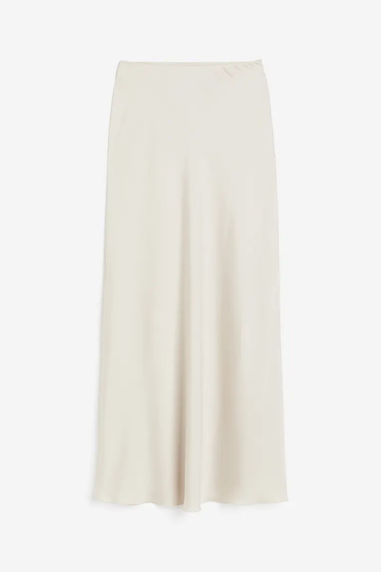 Langer Satinrock | H&M (DE, AT, CH, NL, FI)