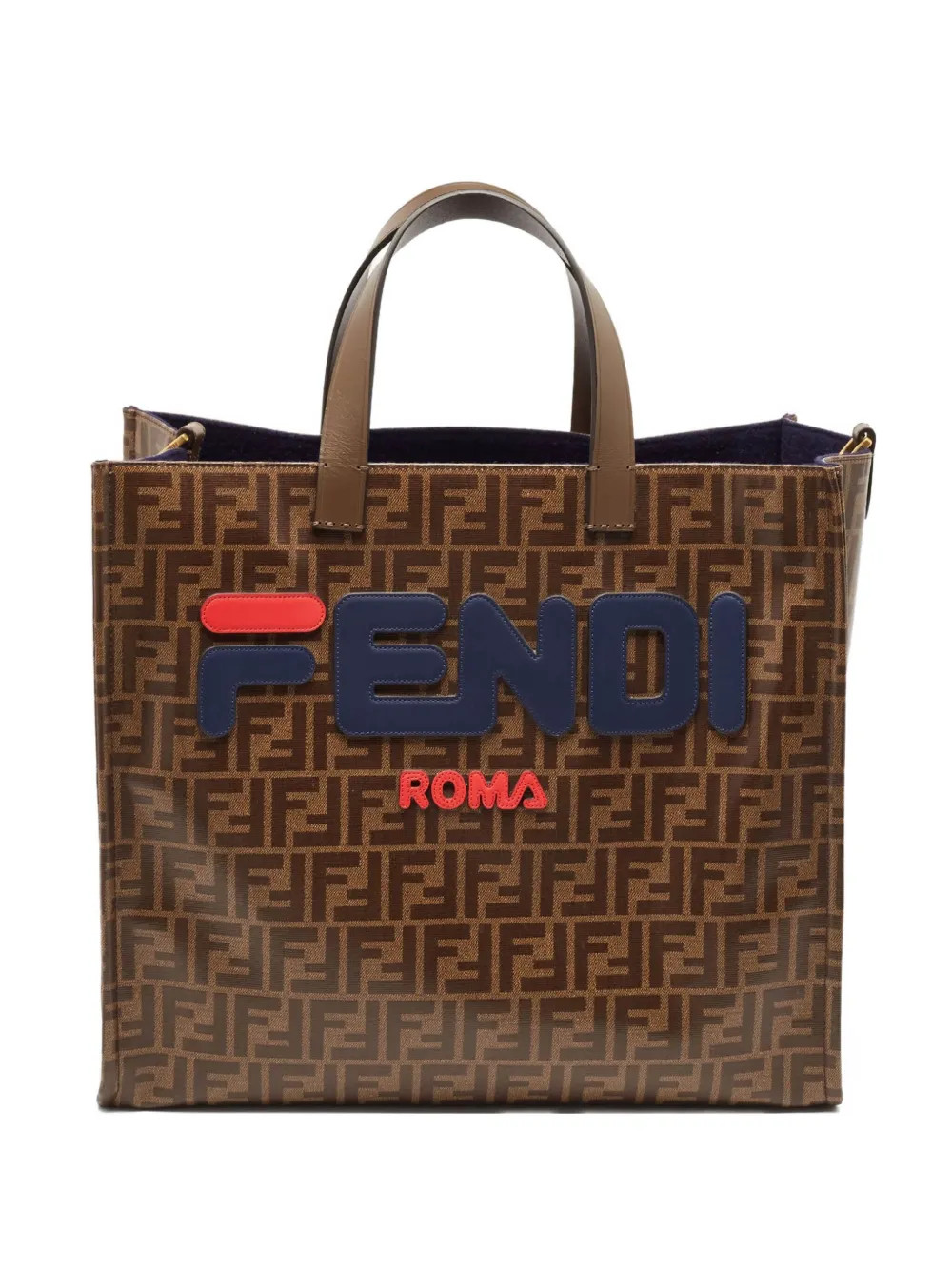 x Fila Zucca-pattern tote bag | Farfetch Global