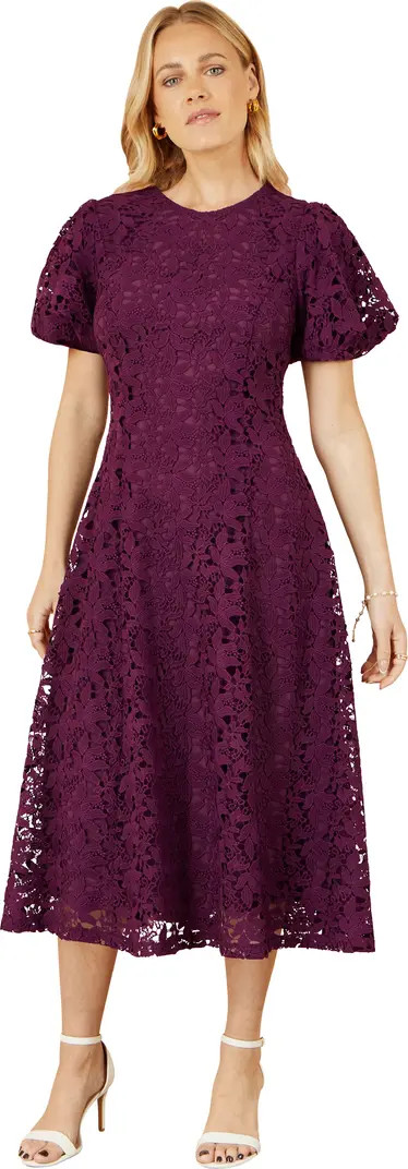 Yumi Stretch Lace Midi Dress | Nordstrom | Nordstrom