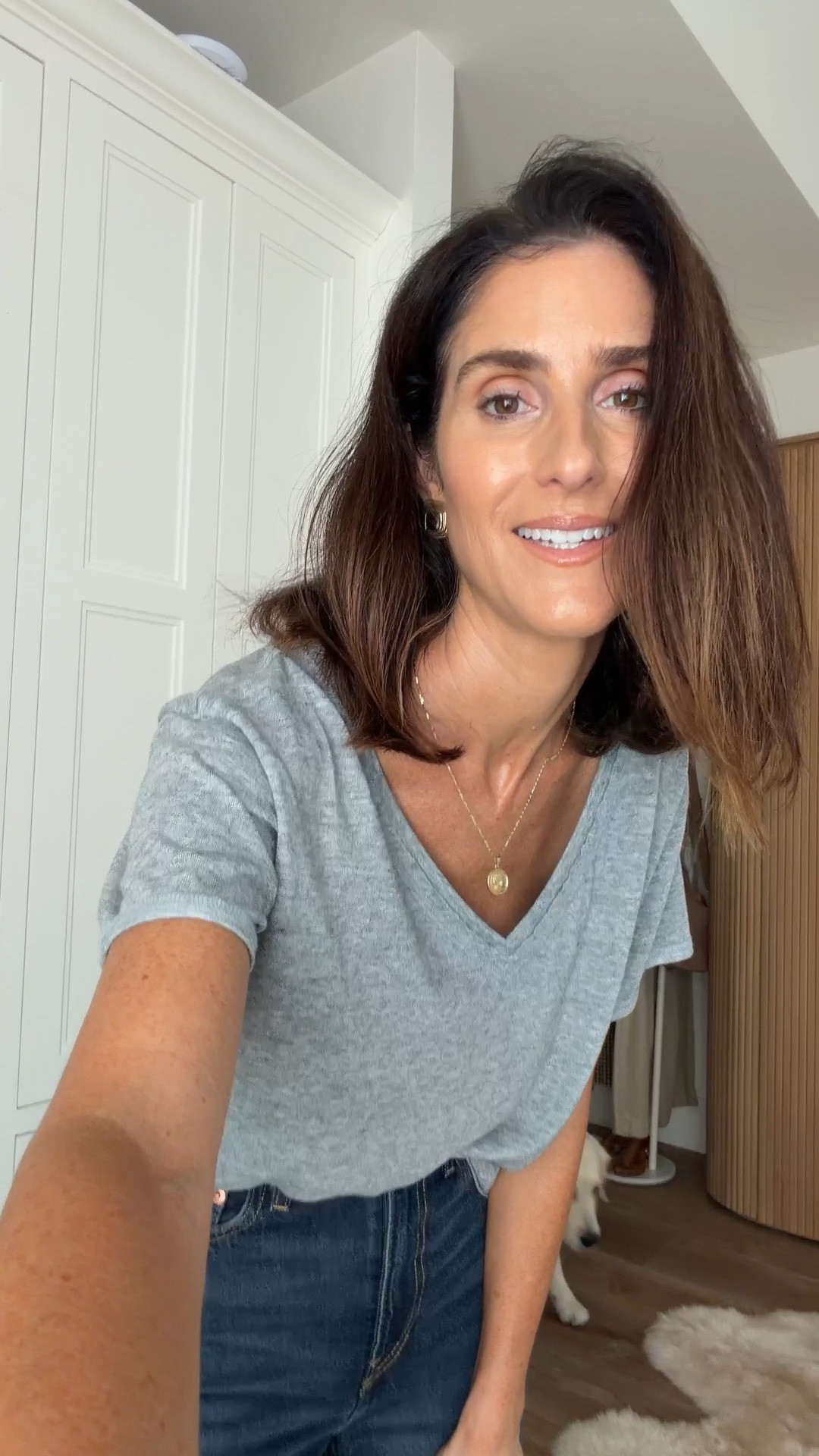 This is for all of my tee shirt fanatics! I absolutely love this one from @Anthropologie I’m just shy of 5-7” wearing the size small and I sized down on my jeans #stylinbyaylin #aylin

#LTKgrwm #LTKdayinmylife #LTKSeasonal
