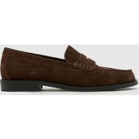 schuh Lillian Penny Loafer Flats in Brown | Schuh