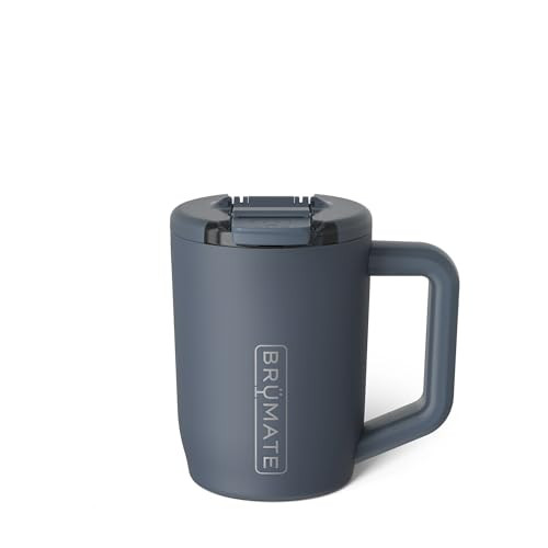 BrüMate Müv - 15oz 100% Leak Proof Insulated Coffee Mug with Handle & Lid - Stainless Steel Coffee Travel Mug - Double Walled Coffee Cup (Nightfall Blue) | Amazon (US)