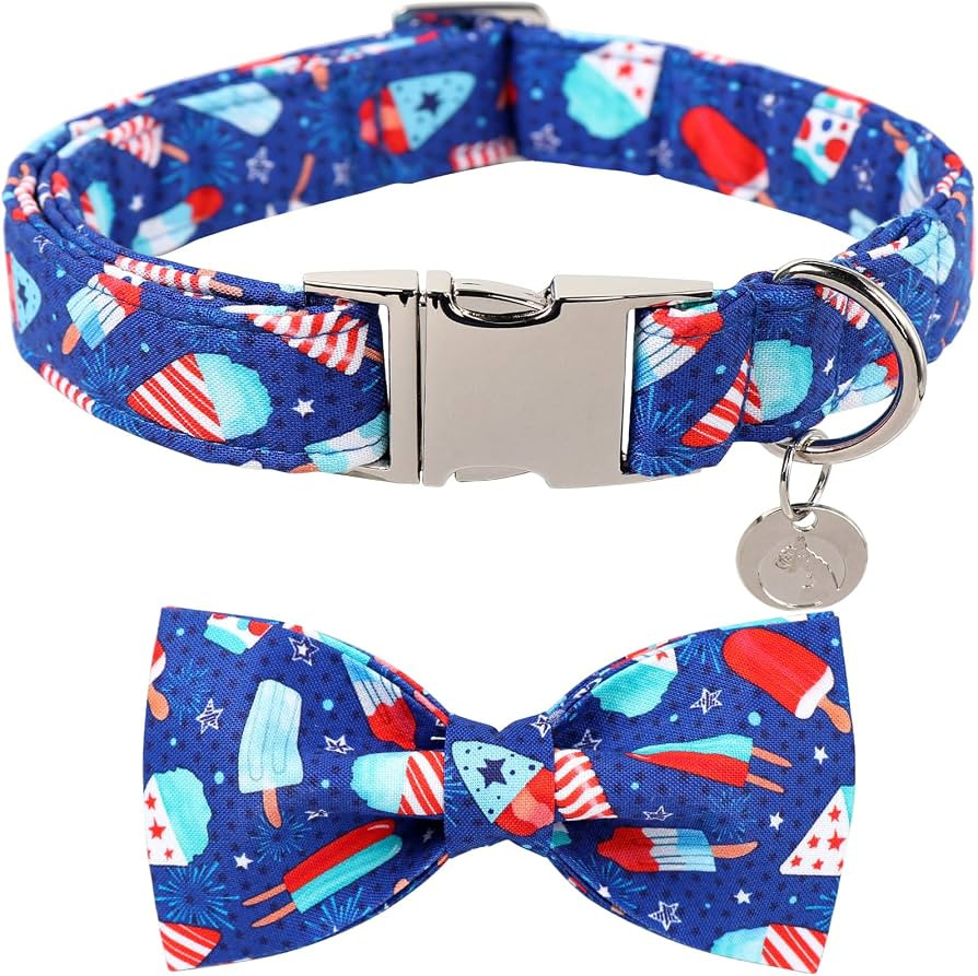 DOGWONG Hawaiian Style Summer Dog Collar for Male/Female Dogs - Perfect for Holiday, Vacation, an... | Amazon (US)