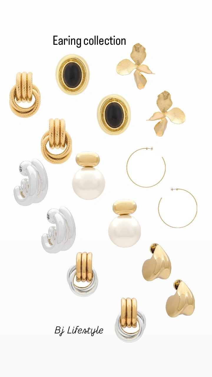 Earing collection #Hoopsingold#Earingingold#Earinginsilver#Accessories

#LTKCyberWeek #LTKGiftGuide #LTKStyleTip