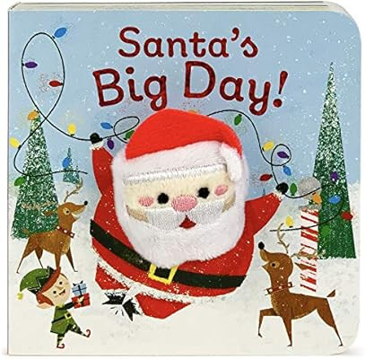 Santa's Big Day (Finger Puppet Board Book) | Amazon (US)