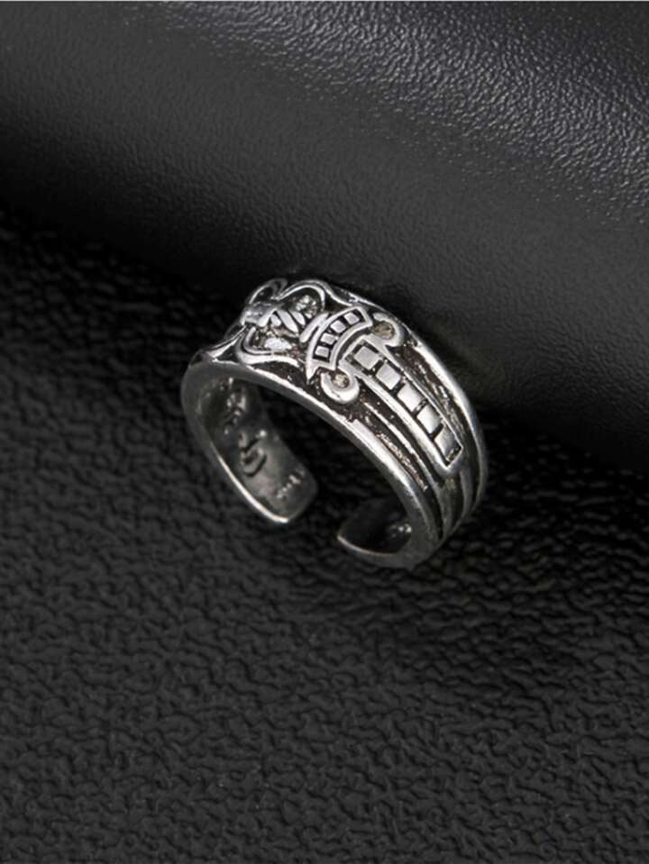 Modischer und beliebter schlichter und stilvoller Manschettenring aus Legierung für Männer als ... | SHEIN