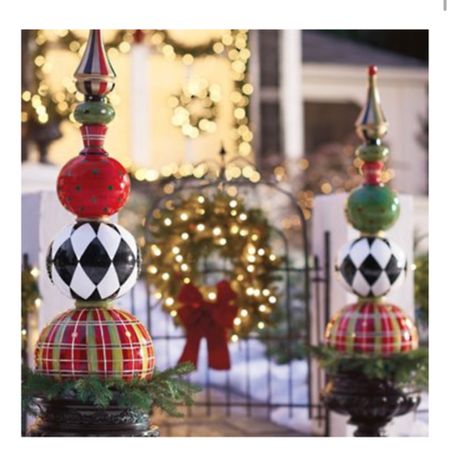 Christmas topiary. Christmas porch decor. Statement Christmas decor. Ornament Christmas topiary. Christmas statue. #giftsforher
#christmas #christmasdecor #christmashome #christmasporch #holidaygiftguide #giftsforthehome

#LTKGiftGuide #LTKHoliday #LTKHolidaySale