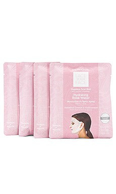 Dermovia Hydrating Rose Water Lace Your Face Mask 4 Pack from Revolve.com | Revolve Clothing (Global)