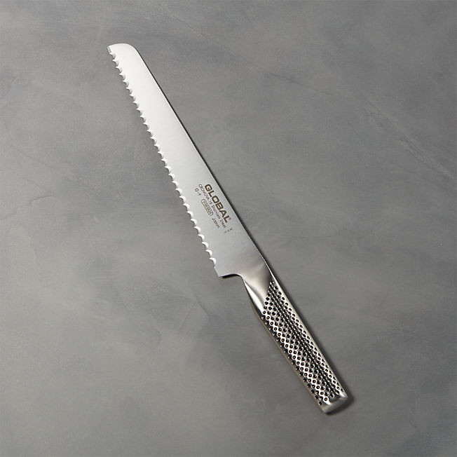 Global Classic 8.5" Bread Knife + Reviews | Crate & Barrel | Crate & Barrel