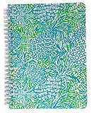 Lilly Pulitzer Women's Blue/Green Mini Notebook with 160 College Ruled Pages, Home Slice | Amazon (US)