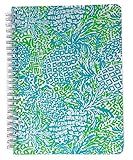 Lilly Pulitzer Women's Blue/Green Mini Notebook with 160 College Ruled Pages, Home Slice | Amazon (US)